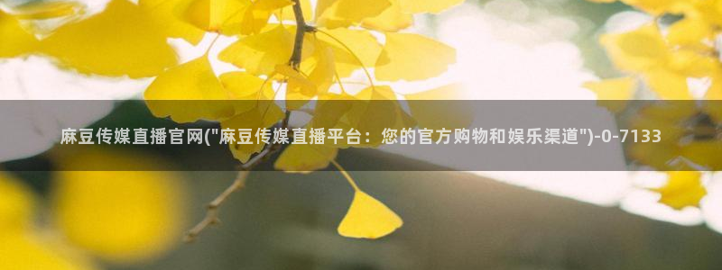 麻豆豆传媒官网：麻豆传媒直播官网(\