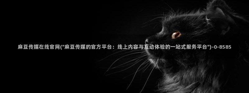 麻豆传媒破官网：麻豆传媒在线官网(\